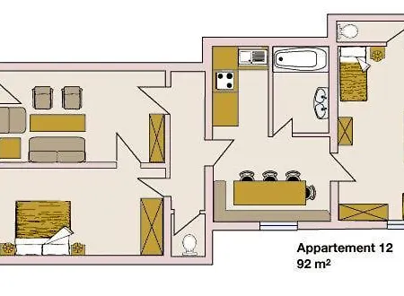 Ruefikopf Апартаменты *
